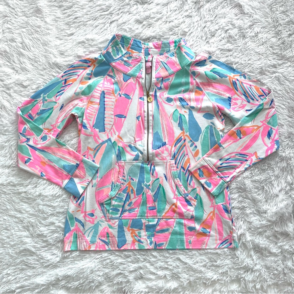 Lilly Pulitzer | Multi "Out To Sea" UPF 50 Skipper Popover - Picture 2 of 7